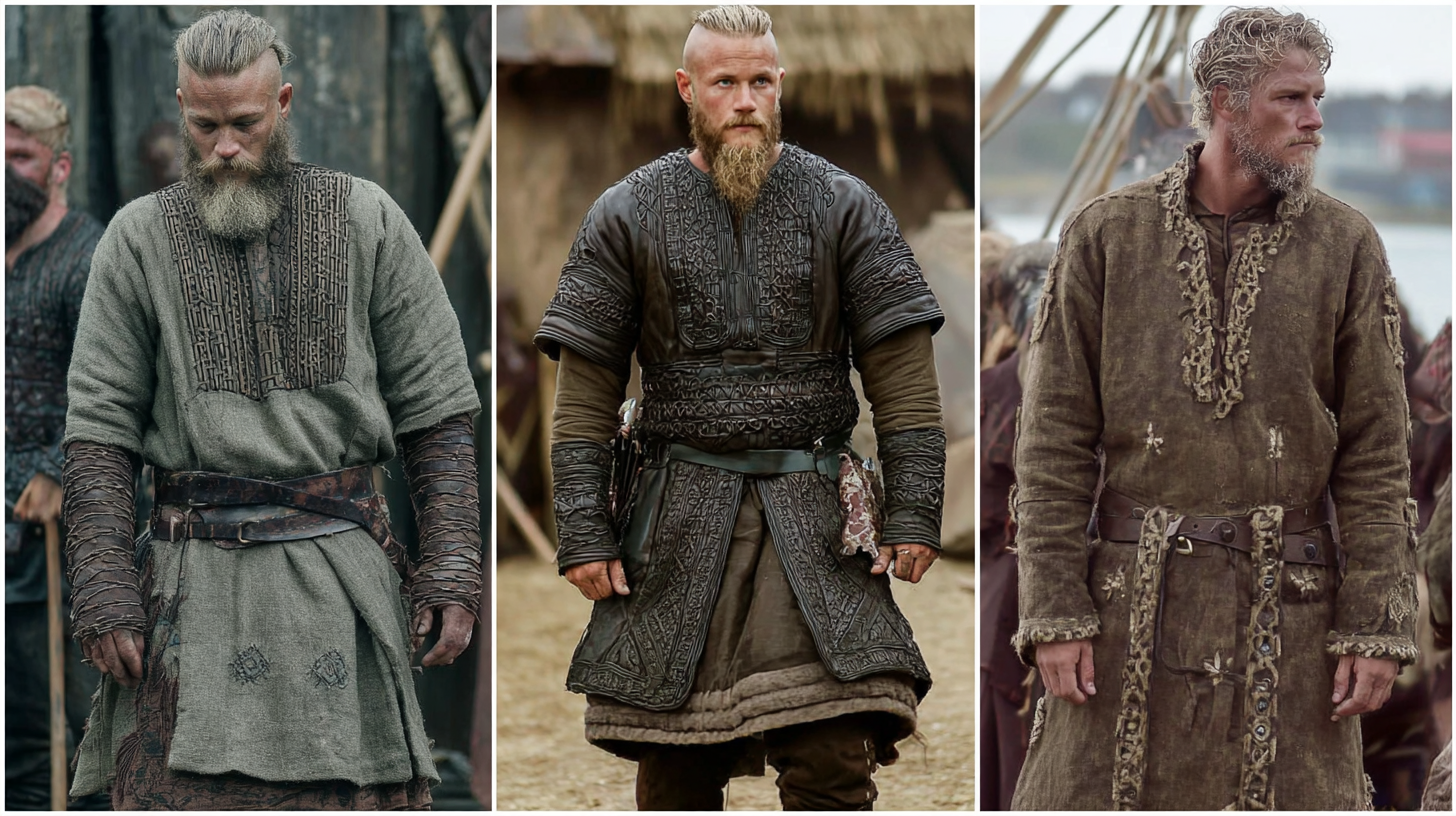 roupas dos vikings