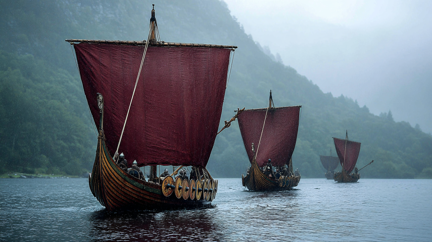 longships curtos vikings